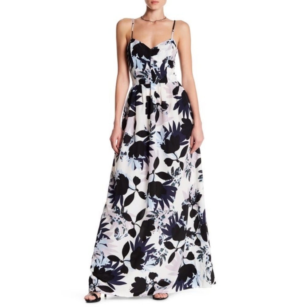 Parker silk maxi dress